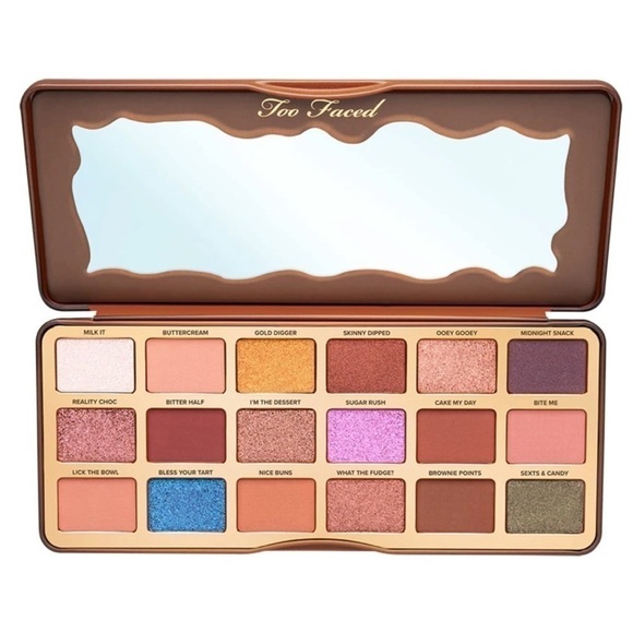 Brand New Too Faced Better Than Chocolate Cocoa-Infused Eye Shadow Palette - Picture 2 of 16